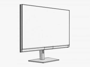LCD 32-Inch Monitor 3D Model