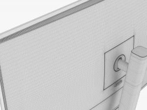 LCD 32-Inch Monitor 3D Model