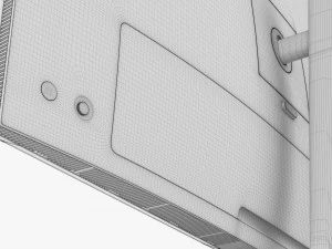 LCD 32-Inch Monitor 3D Model
