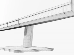 LCD 32-Inch Monitor 3D Model
