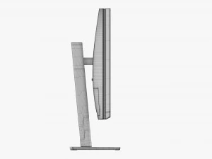 LCD 32-Inch Monitor 3D Model