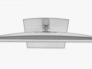 LCD 32-Inch Monitor 3D Model