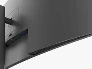 LCD 38-Inch Curved Monitor 3D 모델