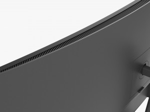 LCD 38-Inch Curved Monitor 3D 모델