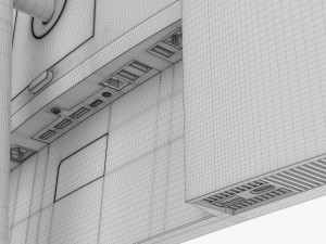 LCD 38-Inch Curved Monitor 3D 모델