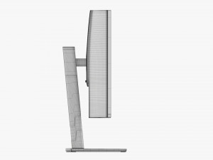 LCD 38-Inch Curved Monitor 3D 모델