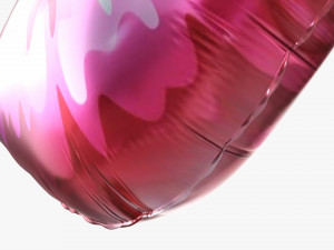 Lips Foil Balloon Modèle 3D