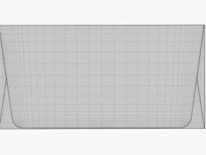 Long High Paper Box Mockup Model 3D