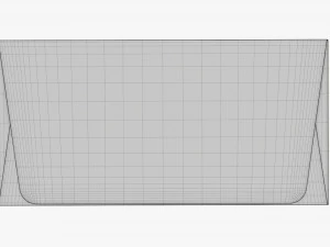 Long High Paper Box Mockup 3D Model