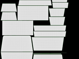 Long Low Paper Box Mockup Modèle 3D