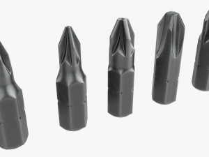 Screwdriver Bit Set 3D मॉडल