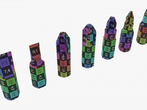 Screwdriver Bit Set 3D मॉडल