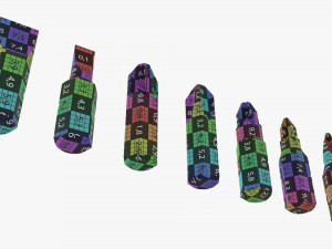 Screwdriver Bit Set 3D मॉडल
