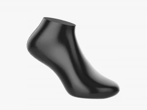 Sport Sock Short 01 3D Model