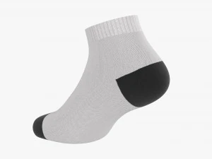 Sport Sock Short 01 3D Model