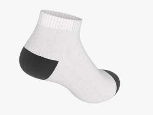 Sport Sock Short 01 3D मॉडल