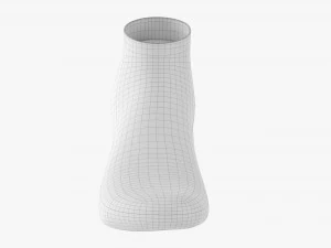 Sport Sock Short 01 3D Model