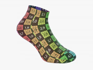 Sport Sock Short 01 3D Model