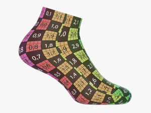 Sport Sock Short 01 3D Model