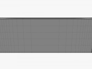 Square Low Paper Box Mockup 3D Model