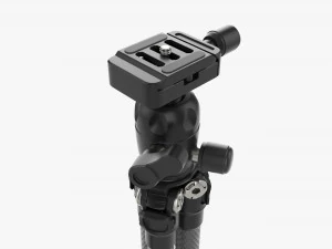 Tabletop Carbon Camera Tripod 01 3D Model