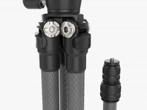 Tabletop Carbon Camera Tripod 01 3D Model
