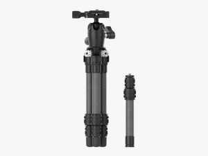 Tabletop Carbon Camera Tripod 01 3D Model
