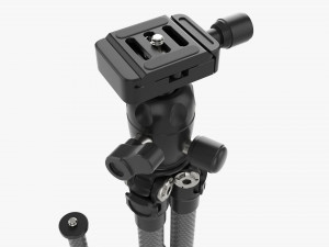 Tabletop Carbon Camera Tripod 02 3D Модель