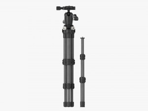 Tabletop Carbon Camera Tripod 02 3D Модель