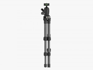 Tabletop Carbon Camera Tripod 02 3D Модель
