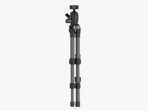 Tabletop Carbon Camera Tripod 02 3D Model