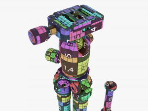 Tabletop Carbon Camera Tripod 02 3D Model