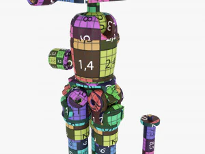 Tabletop Carbon Camera Tripod 02 3D Model