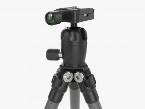 Tabletop Carbon Camera Tripod 03 Modelo 3D
