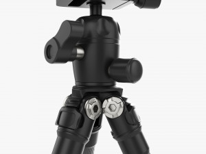 Tabletop Carbon Camera Tripod 03 Modelo 3D