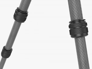 Tabletop Carbon Camera Tripod 03 3D Model