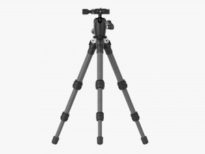 Tabletop Carbon Camera Tripod 03 Modelo 3D