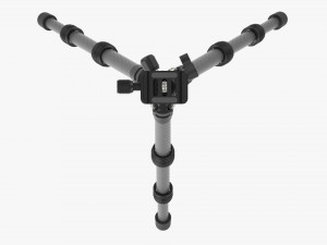 Tabletop Carbon Camera Tripod 03 Modelo 3D