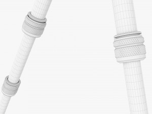 Tabletop Carbon Camera Tripod 03 Modelo 3D