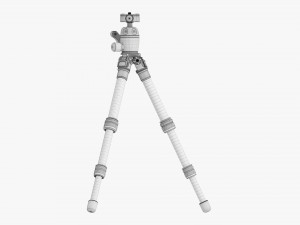 Tabletop Carbon Camera Tripod 03 Modelo 3D