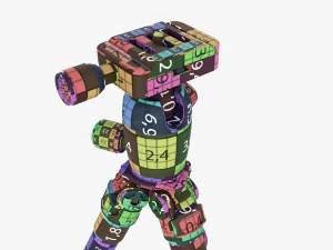 Tabletop Carbon Camera Tripod 03 3D Model