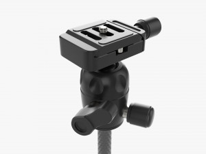 Tabletop Carbon Camera Tripod 04 3D Model