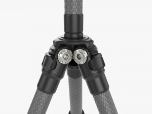 Tabletop Carbon Camera Tripod 04 3D Model