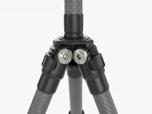 Tabletop Carbon Camera Tripod 04 3D Model
