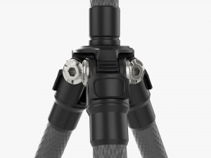 Tabletop Carbon Camera Tripod 04 3D Model