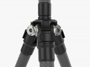 Tabletop Carbon Camera Tripod 04 3D Model