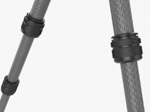 Tabletop Carbon Camera Tripod 04 3D Model