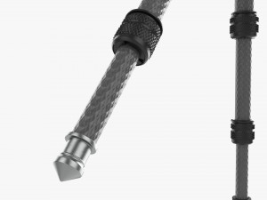 Tabletop Carbon Camera Tripod 04 3D Model