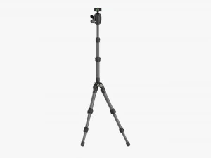 Tabletop Carbon Camera Tripod 04 3D Model