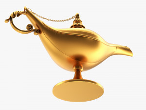 Aladdin Magic Lamp 3Dモデル